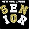 4" Custom Iron-On Letters for Senior Jeans – Personalize Denim, Jackets & More!