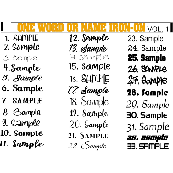 Custom Personalized Shirt with Text | 32 Text Styles and over 50 colors | SEC Apparel