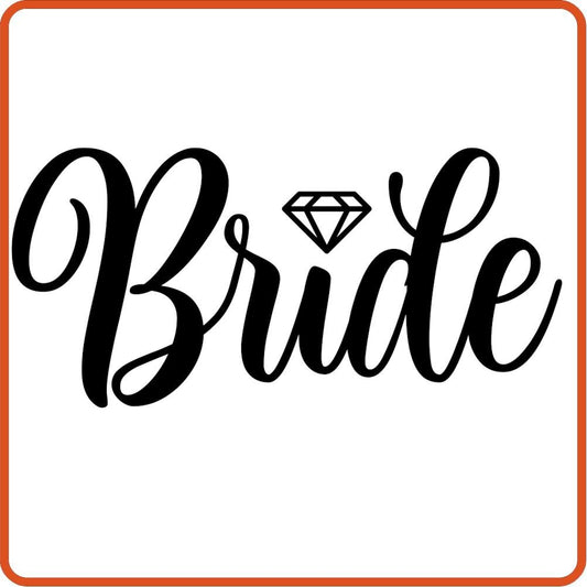 Bride | Bachelorette Iron On Decal by SEC Apparel - secapparelonline