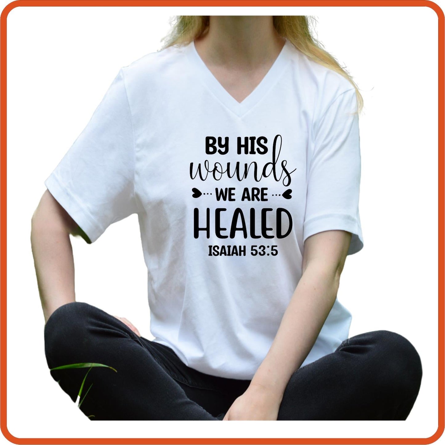 By His Wounds We Are Healed | Christian Religious T-Shirts by SEC Apparel - secapparelonline