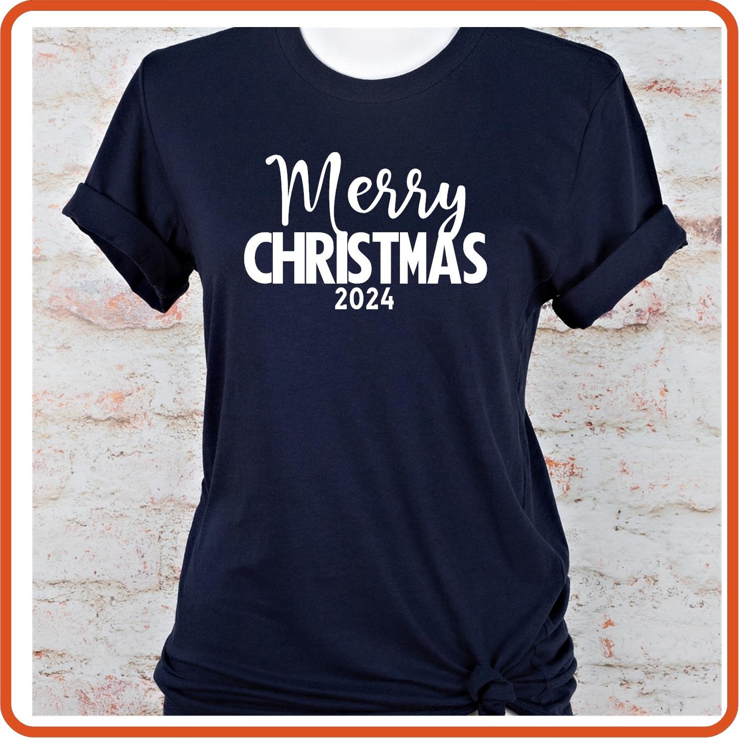Christmas Graphic T Shirts| Unisex | SEC Apparel | Merry Christmas with Year - secapparelonline