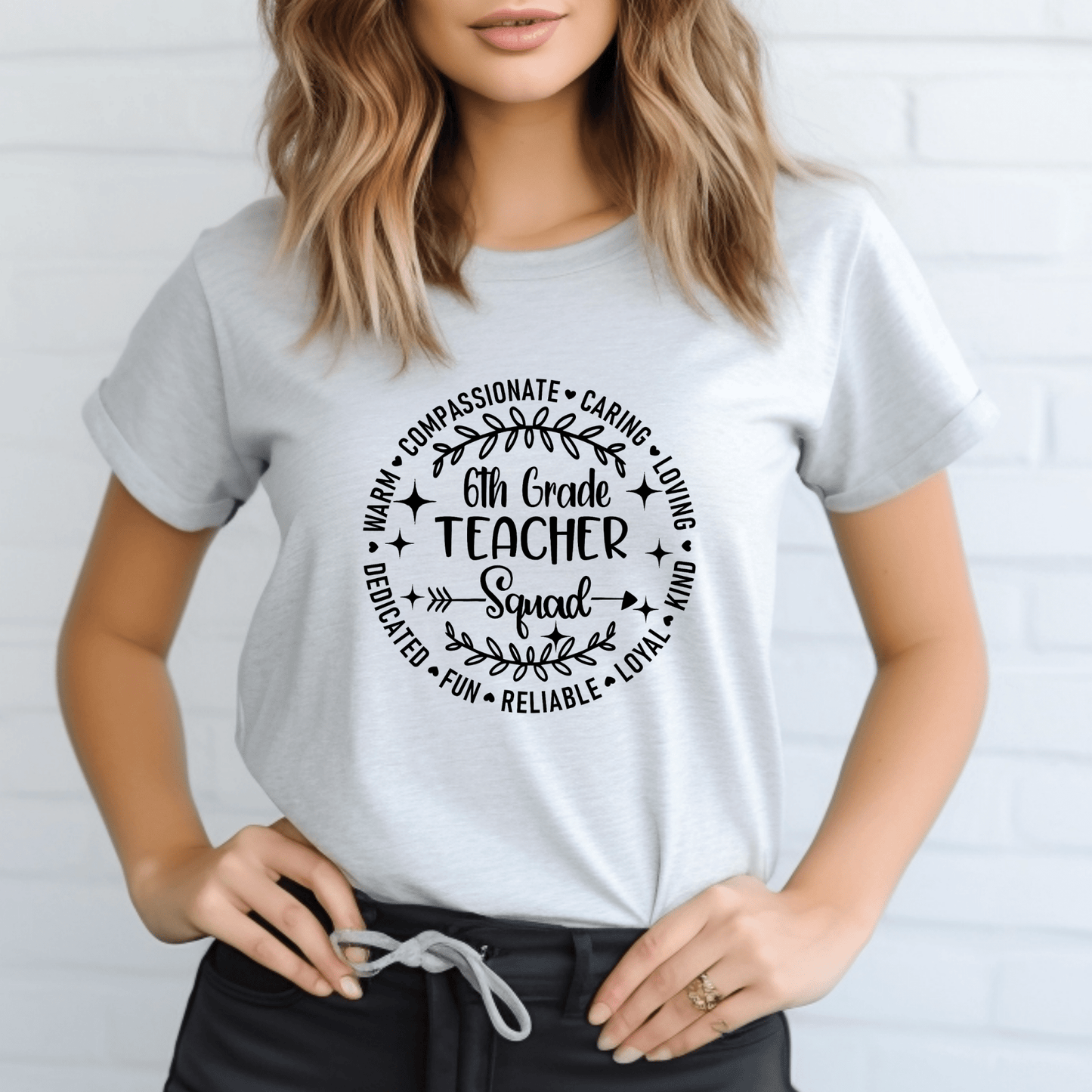 Custom Teacher Squad with Grade | Graphic T Shirts| Unisex | SEC Apparel - secapparelonline