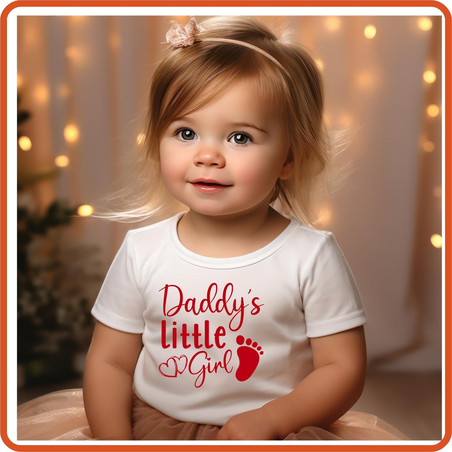 Daddy's Little Girl | New Baby Shirt Bodysuit Onesies by SEC Apparel - secapparelonline