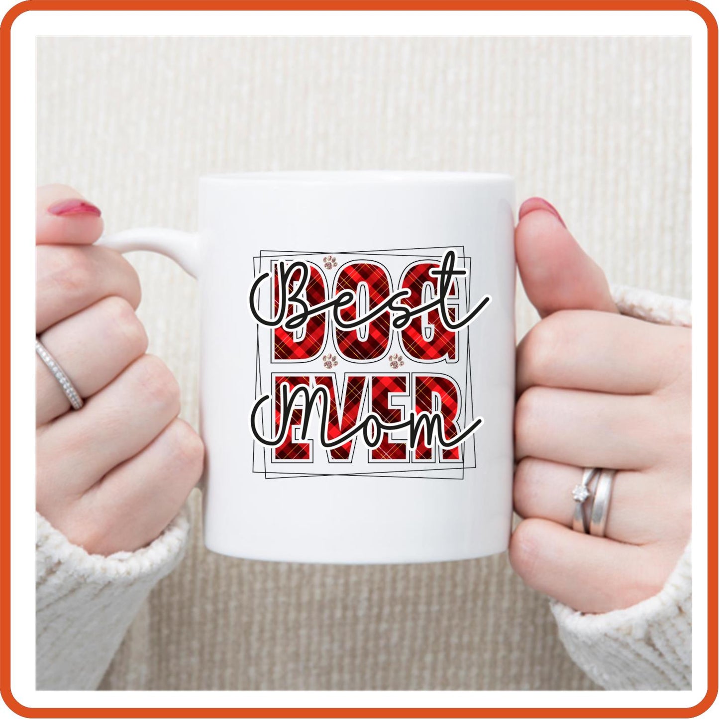 Dog Mugs - 11oz Coffee Mug | Pets Lover Mugs | Best Dog Mom Ever - secapparelonline