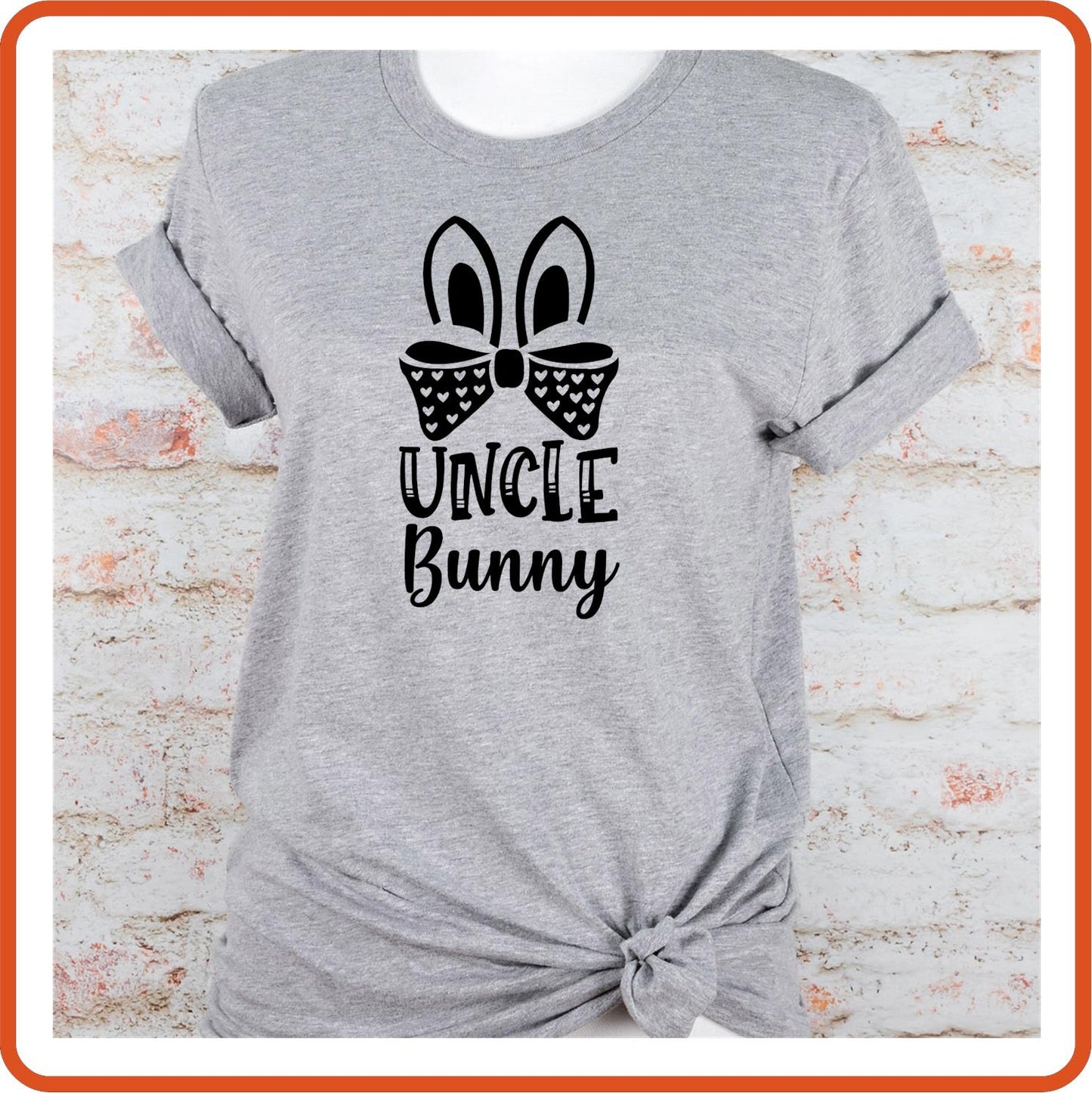 Easter Graphic T-shirts | Easter Shirts | SEC Apparel | Bunny Family| Uncle - secapparelonline