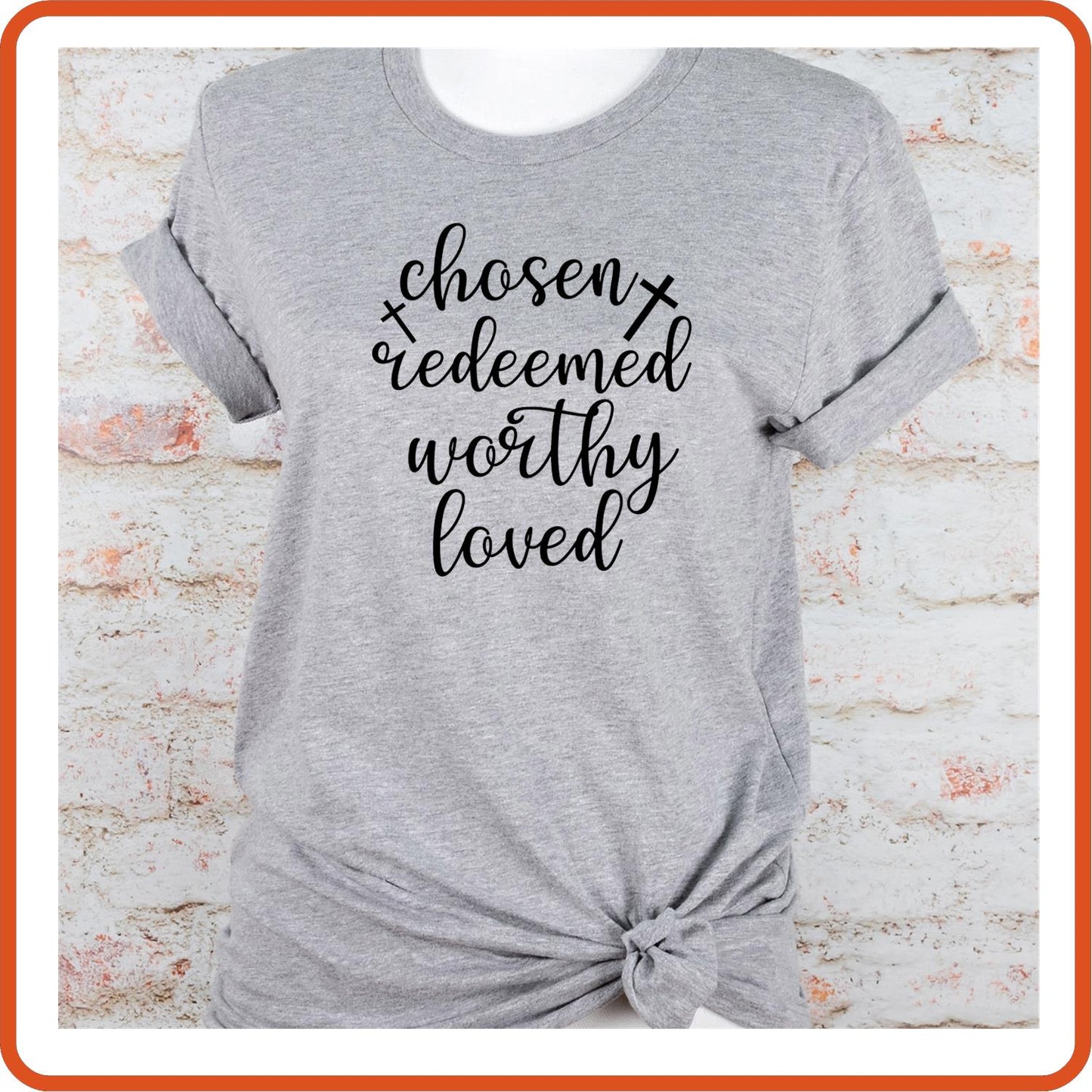 Easter Graphic T-shirts | Easter Shirts | SEC Apparel | Chosen Redeemed - secapparelonline