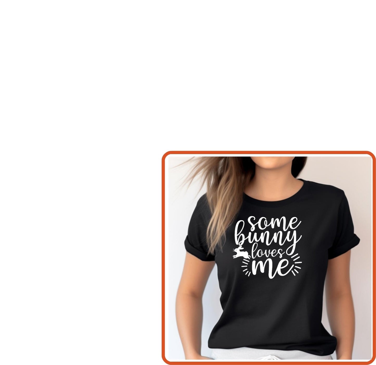 Easter Graphic T-shirts | Easter Shirts | SEC Apparel | Some Bunny Loves Me - secapparelonline