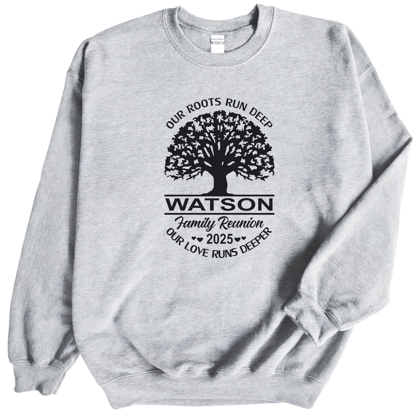 Family Reunion Iron On Decals Patches transfers vinyl for shirts, clothing | Customized with Name - secapparelonline