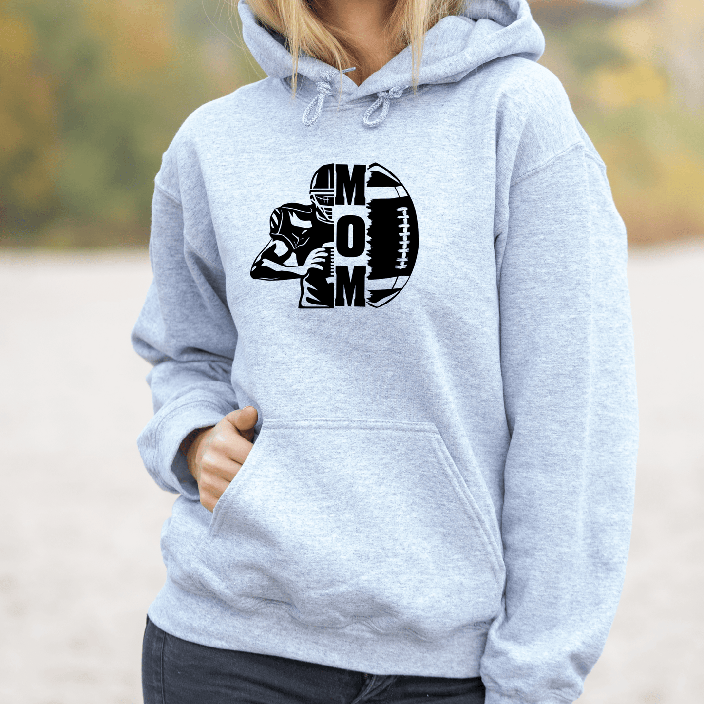 Football Mom Shirt | Crew neck | V Neck| Sweatshirt | Hoodie | SEC Apparel - secapparelonline