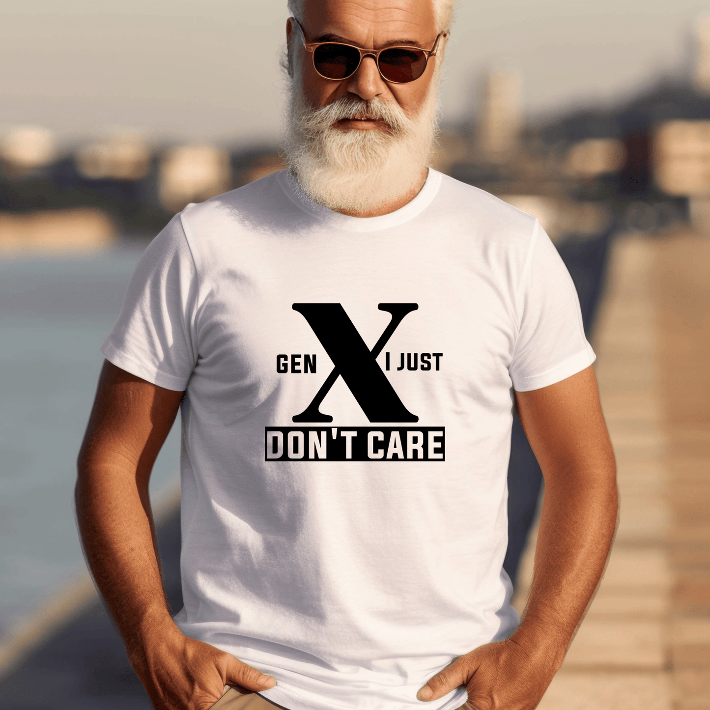Generation X t-shirts | Crew neck | V Neck| I just Don't Care| SEC Apparel - secapparelonline