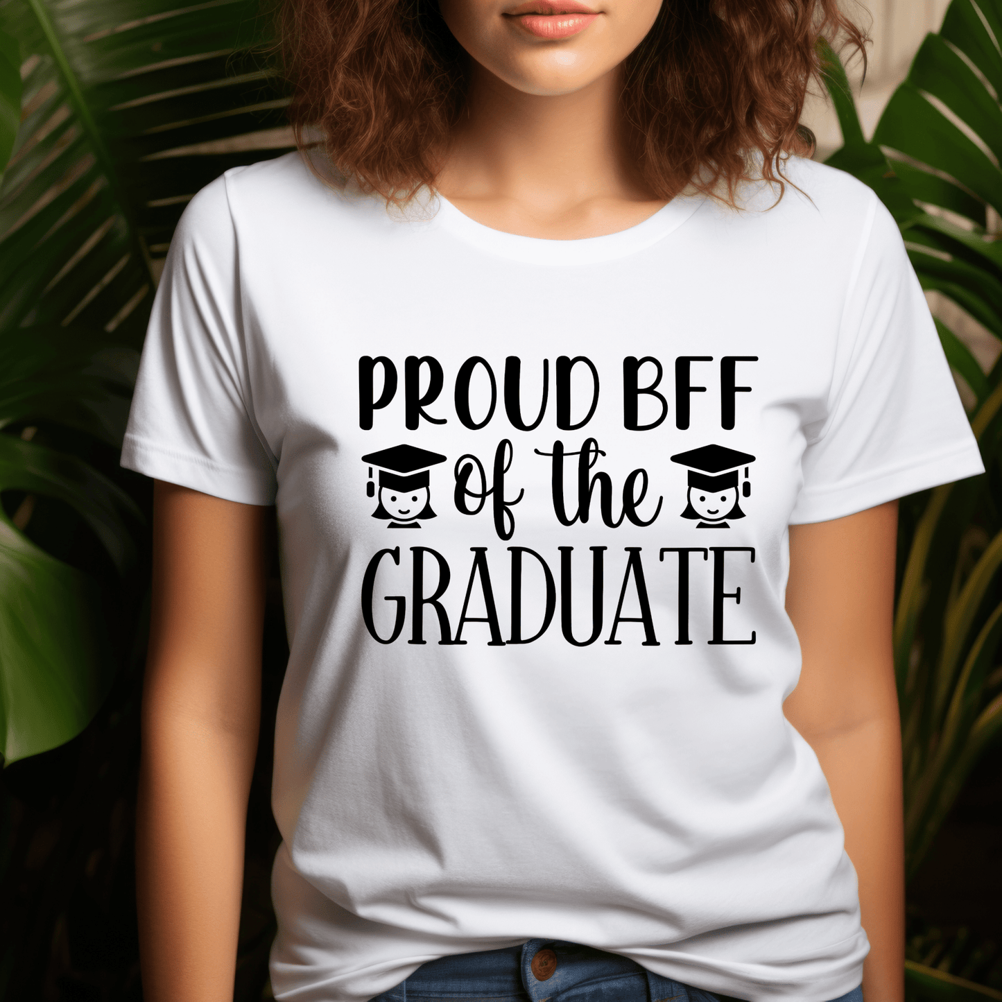 Graduation Graphic T Shirt| Unisex | Graduation Shirt| Proud BFF of the Graduate - secapparelonline
