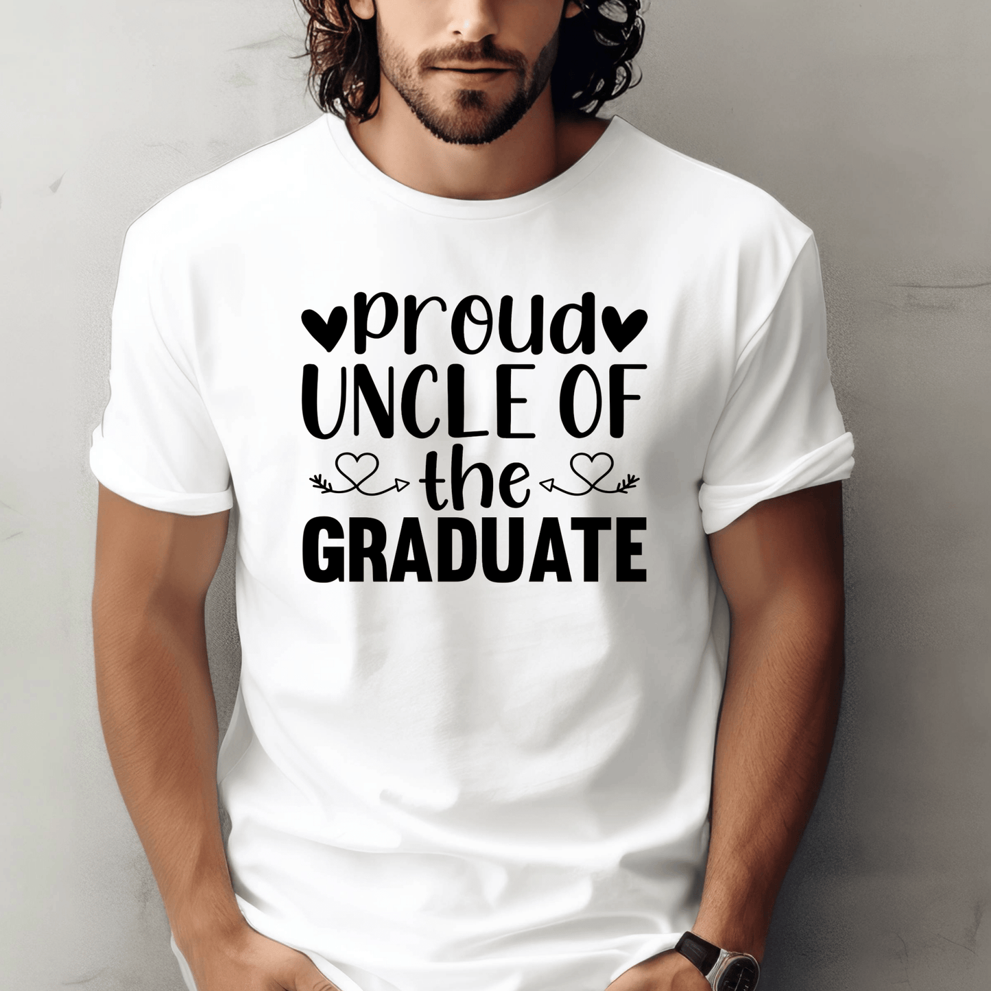 Graduation Graphic T Shirt| Unisex | Graduation Shirt| Proud Uncle of the Graduate - secapparelonline