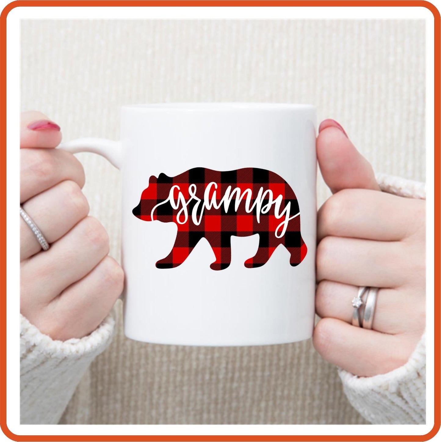 Grampy | Bear | Family Mugs - 11oz Coffee Mug by SEC Apparel - secapparelonline