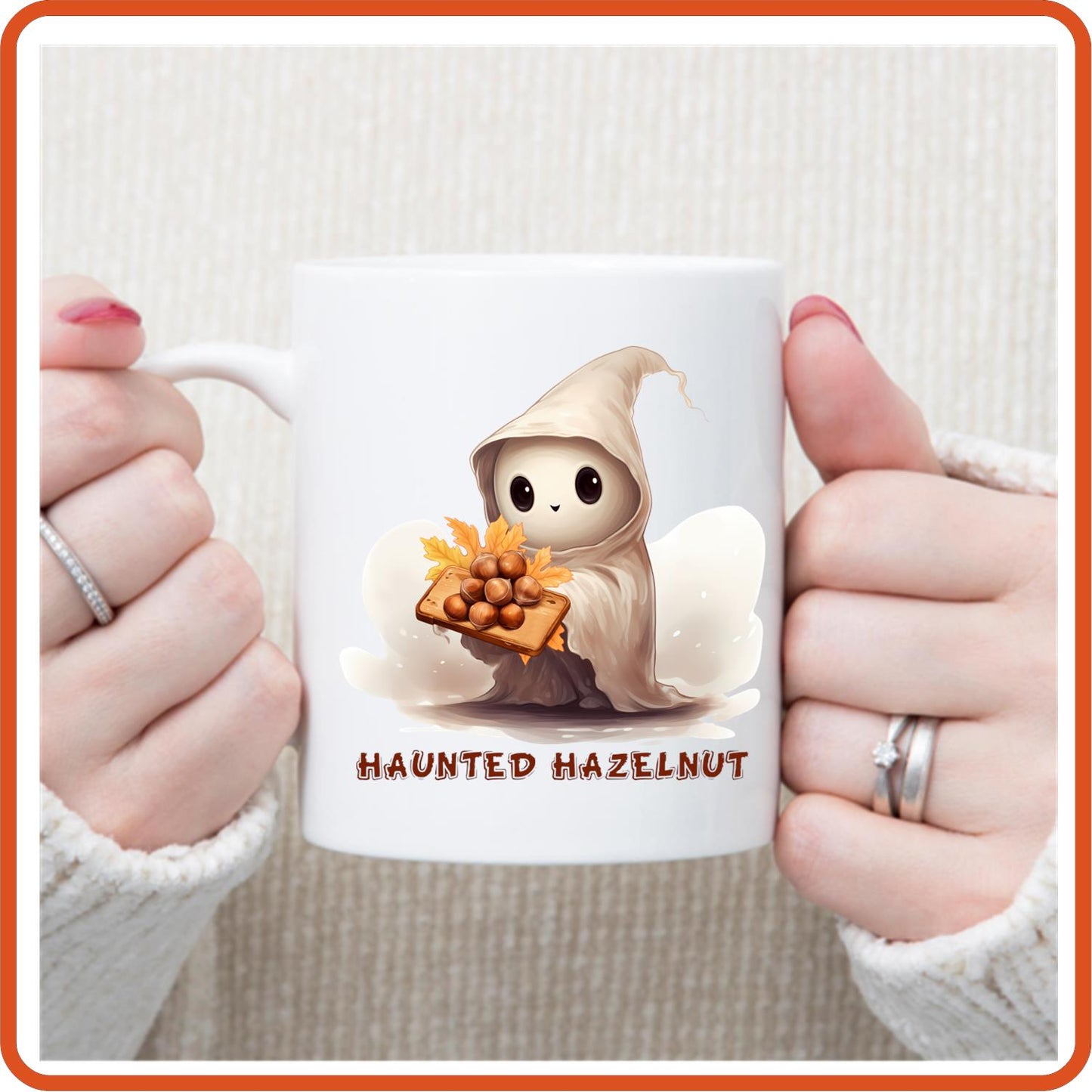 Halloween Mugs - 11oz Coffee Mug | SEC Apparel | Haunted Hazelnut - secapparelonline