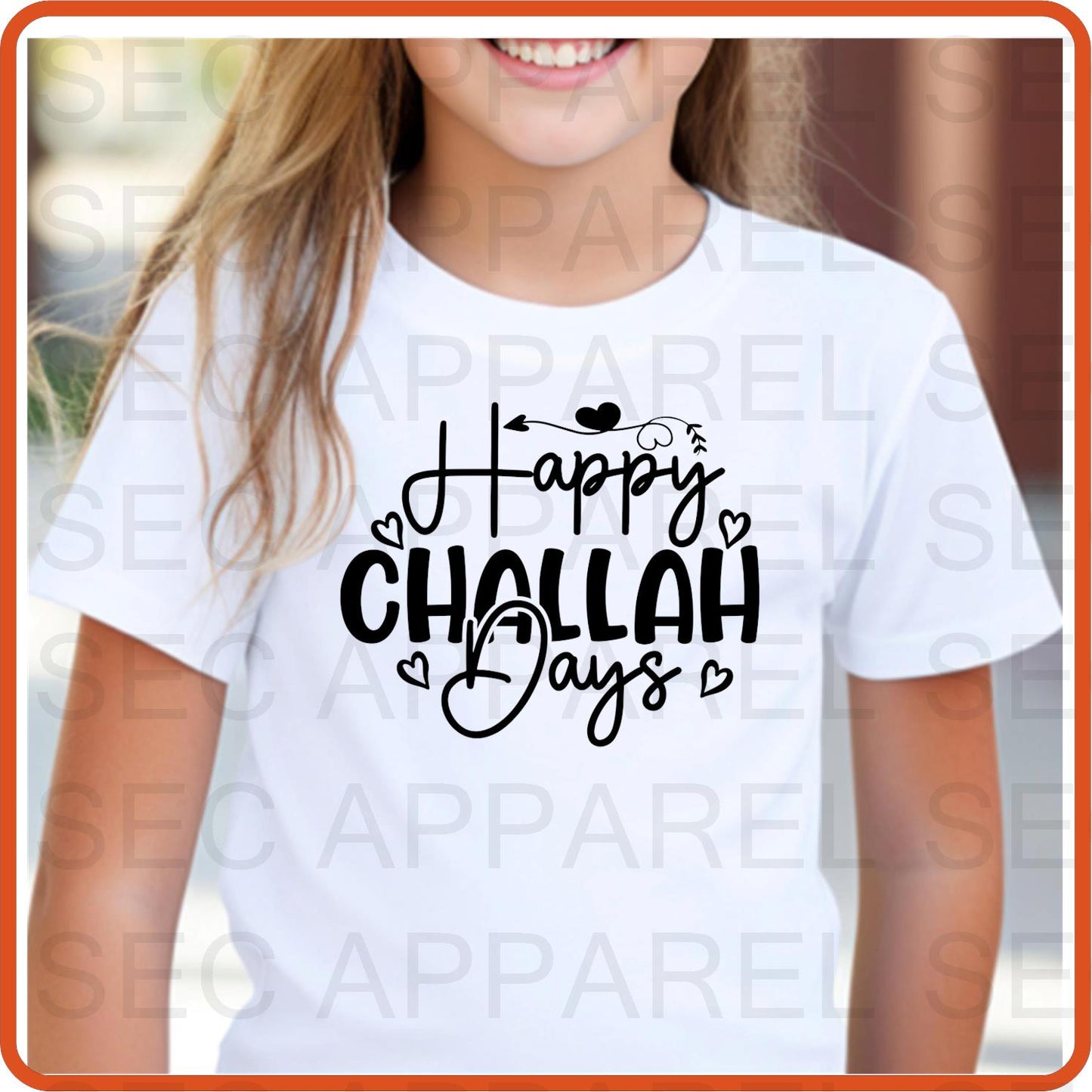 Hanukkah Graphic T-shirts | Hanukkah Shirts | SEC Apparel | Happy Challah Days - secapparelonline