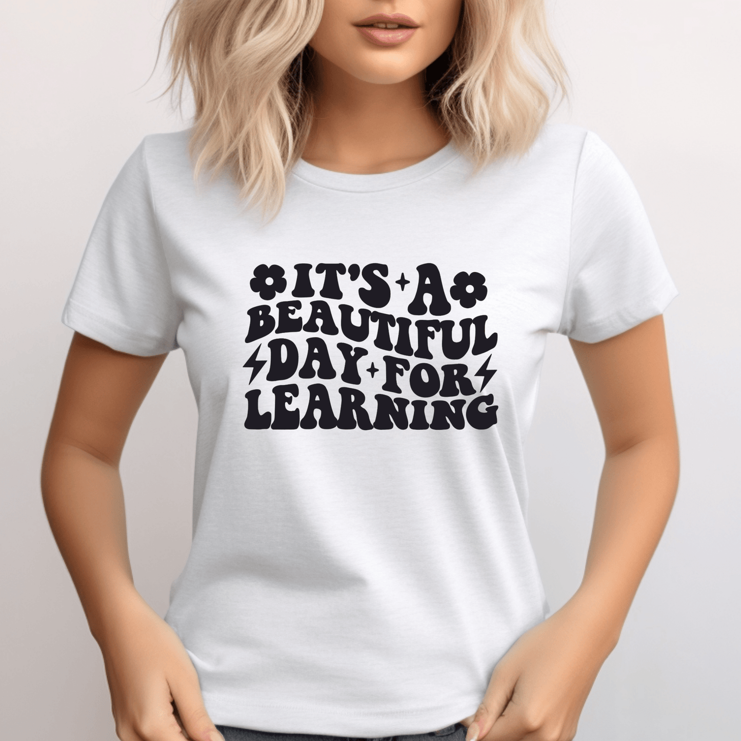 Its a Beautiful Day for Learning | Graphic T Shirts| Unisex | SEC Apparel - secapparelonline
