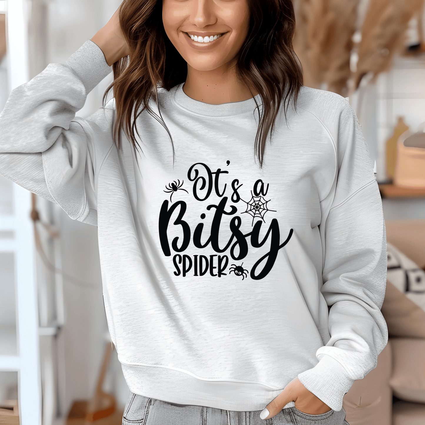 Itsy Bitsy Spider Shirt | Crew neck | V Neck| Sweatshirt | Hoodie - secapparelonline