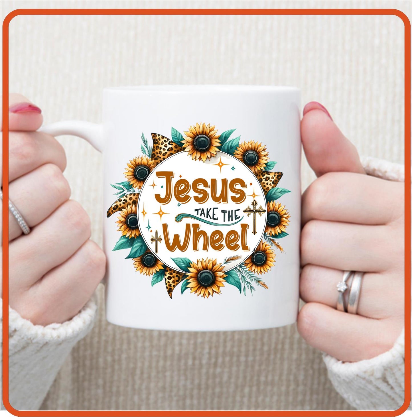 Jesus take the wheel | Christian | Religious Mugs - 11oz Coffee Mug by SEC Apparel - secapparelonline