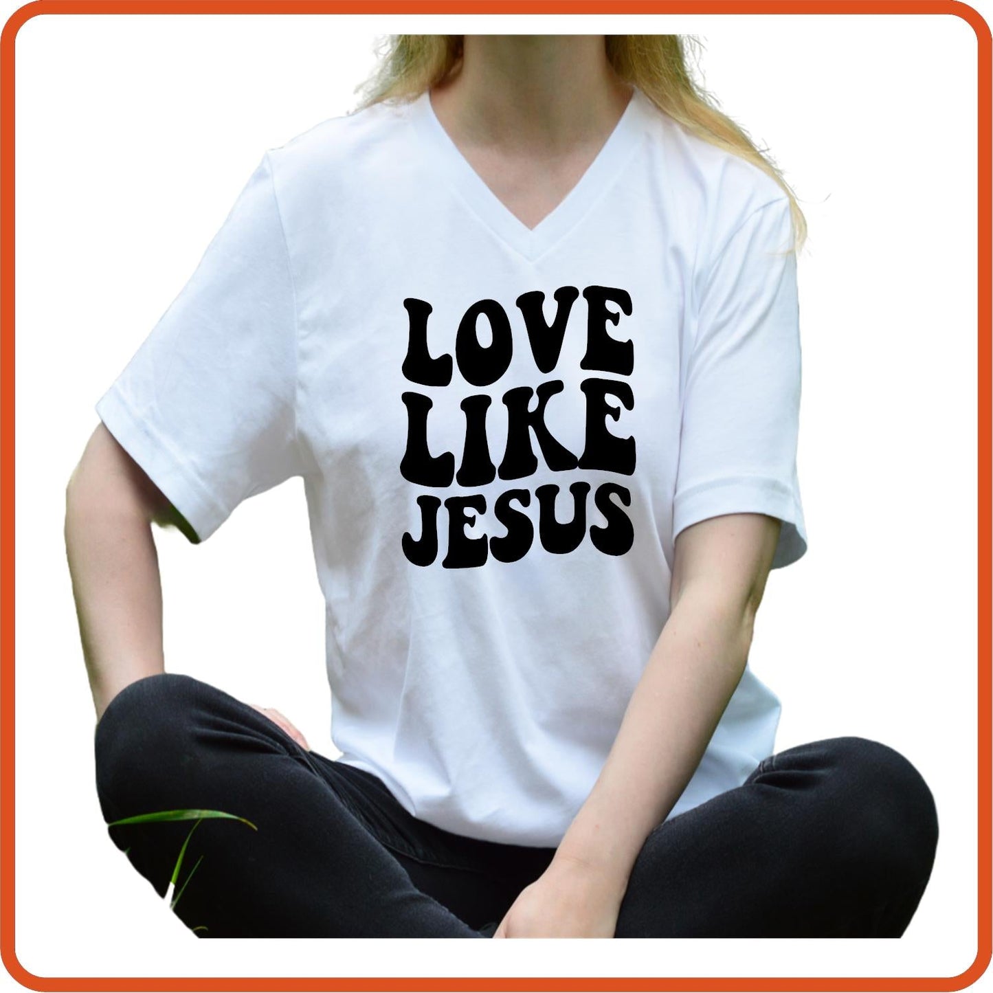 Love Like Jesus | Christian Religious T-Shirts by SEC Apparel - secapparelonline