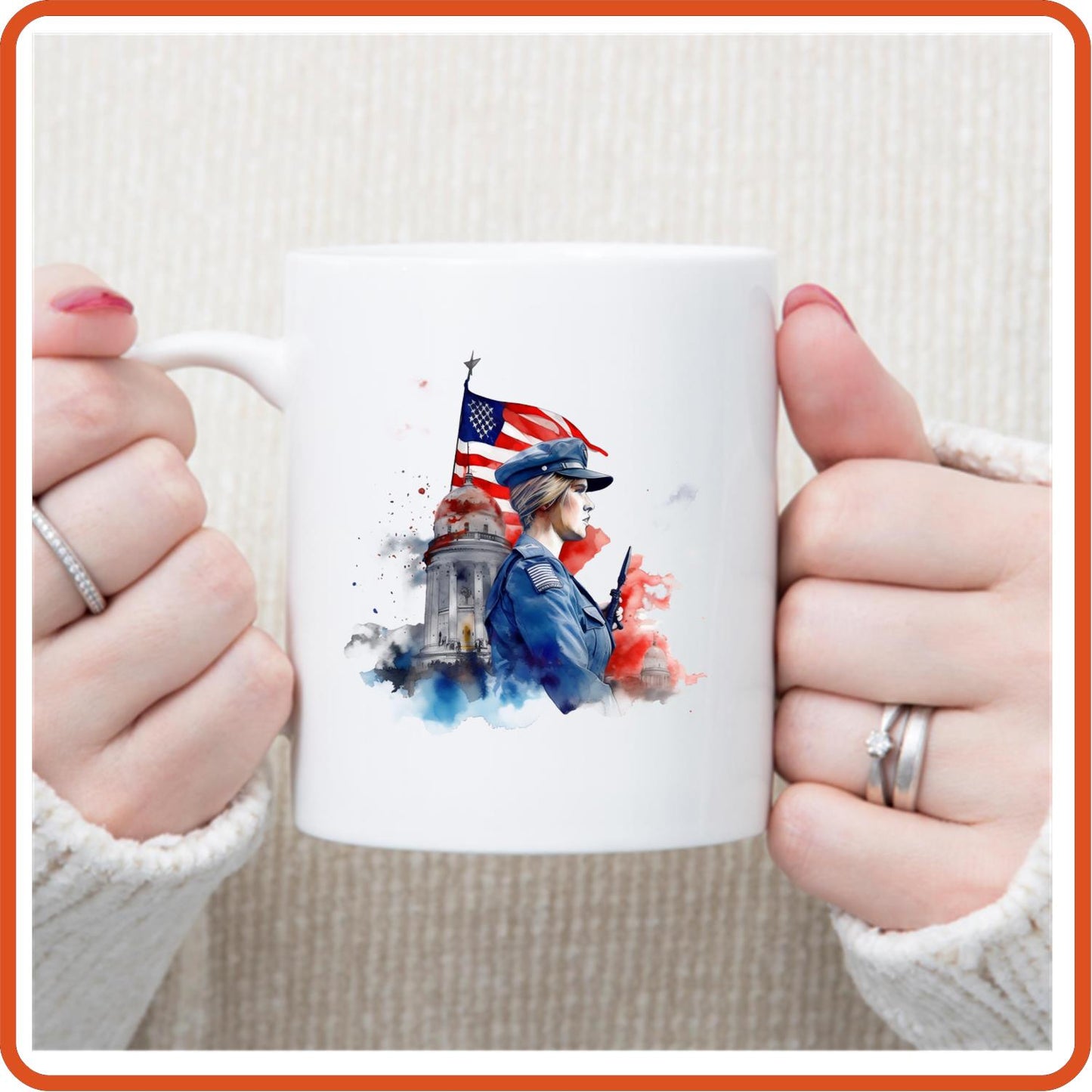 Memorial Day Mugs - 11oz Coffee Mug for service personnel. v.2 - secapparelonline