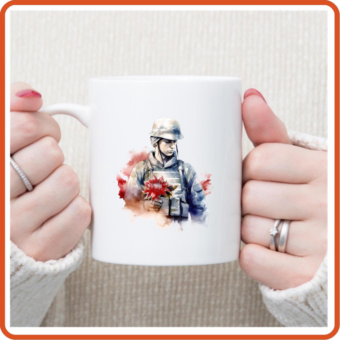 Memorial Day Mugs - 11oz Coffee Mug for service personnel. v.4 - secapparelonline