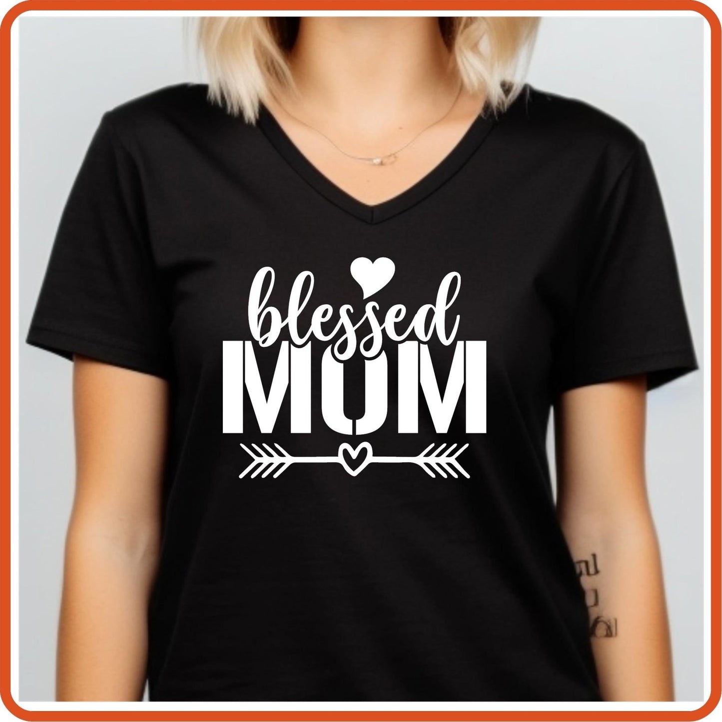 Mother's Day Graphic T Shirts| Unisex | SEC Apparel | Blessed Mom - secapparelonline