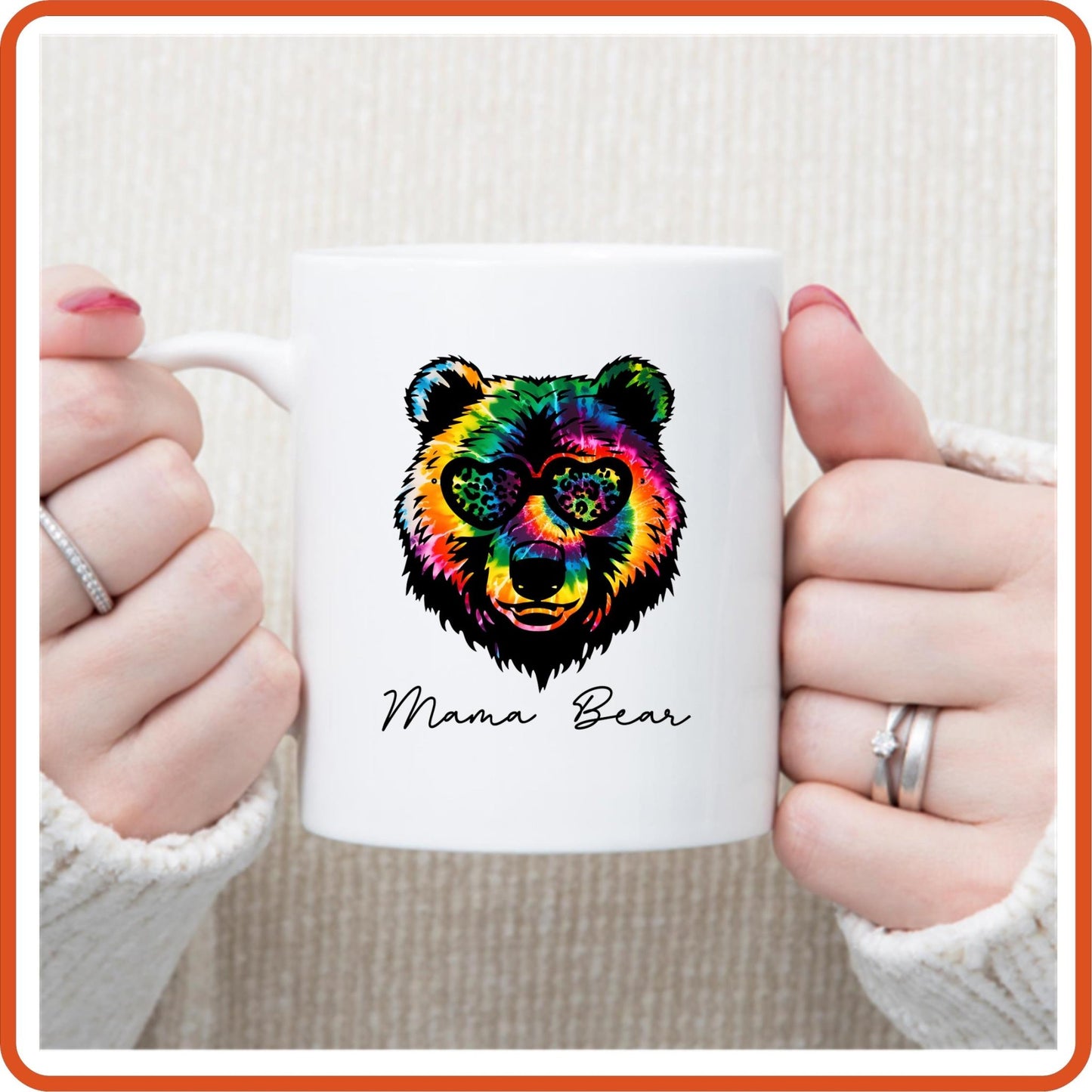 Mother's Day Mugs - 11oz Coffee Mug | Gift | SEC Apparel | Mama Bear - secapparelonline