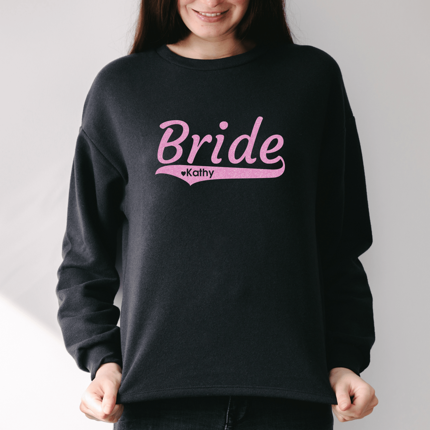 Personalized Bride Shirt | Crew neck | V Neck| Sweatshirt | Hoodie - secapparelonline