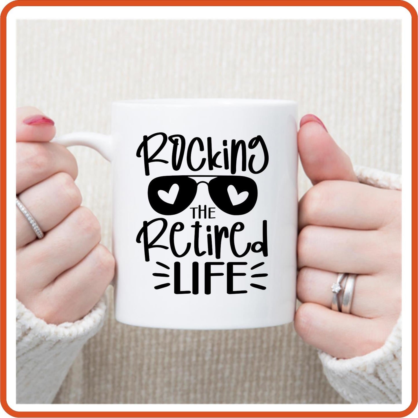 Rocking the Retired Life | Retirement Mugs - 11oz Coffee Mug by SEC Apparel - secapparelonline