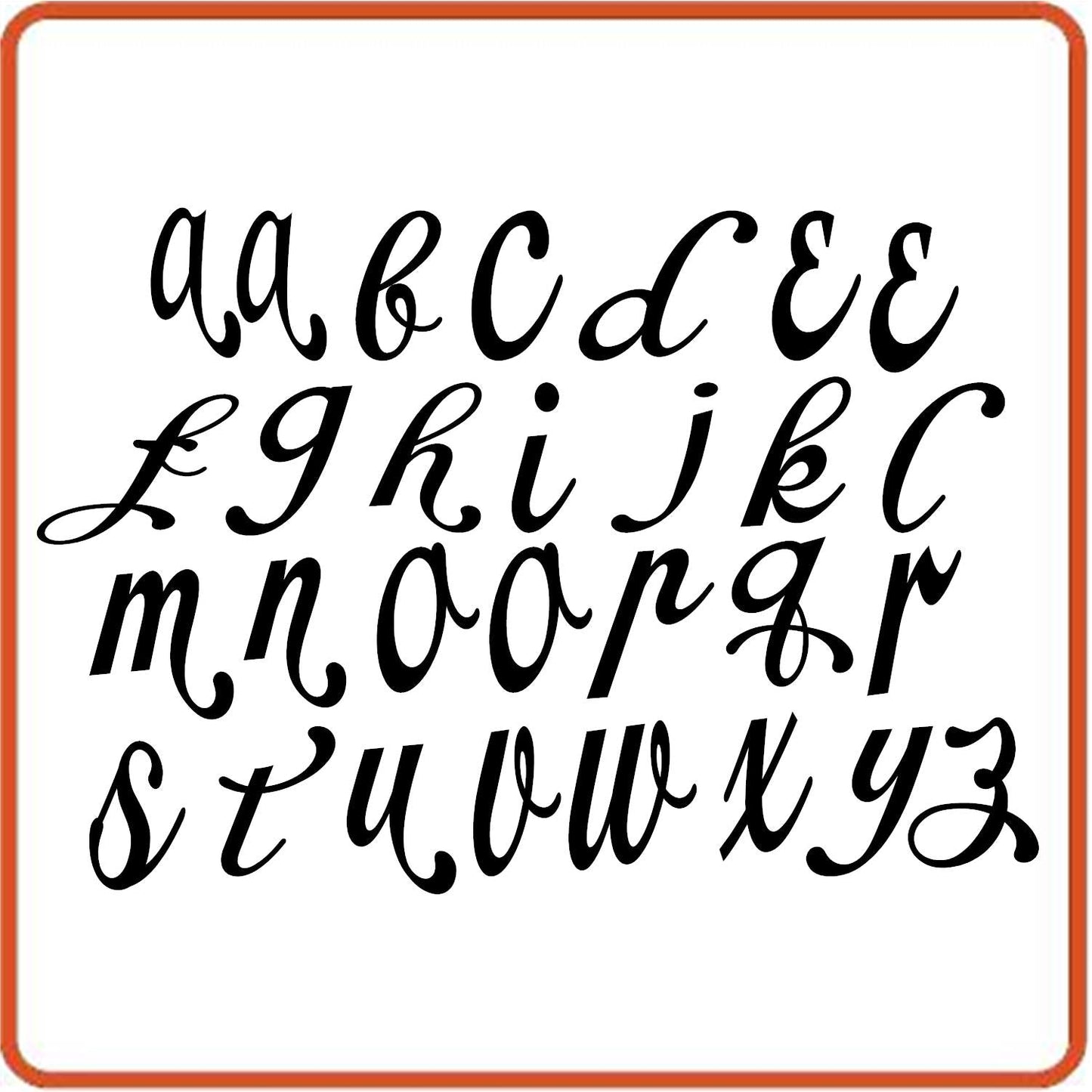 SEC Apparel Iron - On Chapil Letters,3 Inch, 2 Inch - Black, Blue, Gray, Green, Orange, Pink, Gold, White, Red, Yellow, Silver, Glitter Gold, Glitter Red - secapparelonline