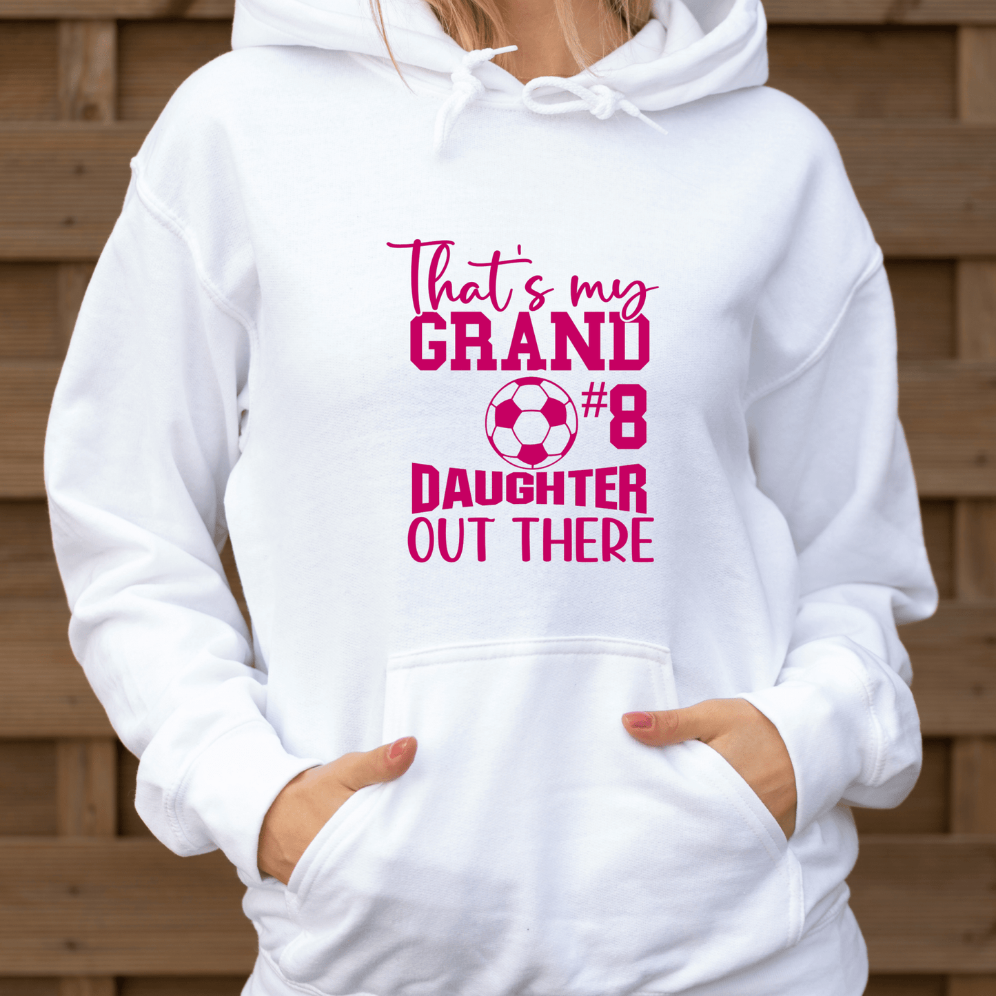 Soccer Grandma Shirt | Crew neck | V Neck| Sweatshirt | Hoodie | Thats my Granddaughter - secapparelonline