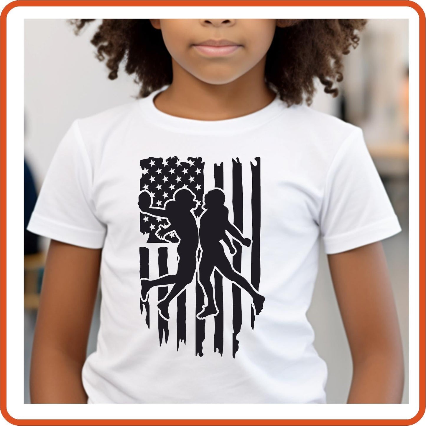 Sport Fan Graphic T Shirt| Unisex | Sport Fan Shirts | Football Flag - secapparelonline