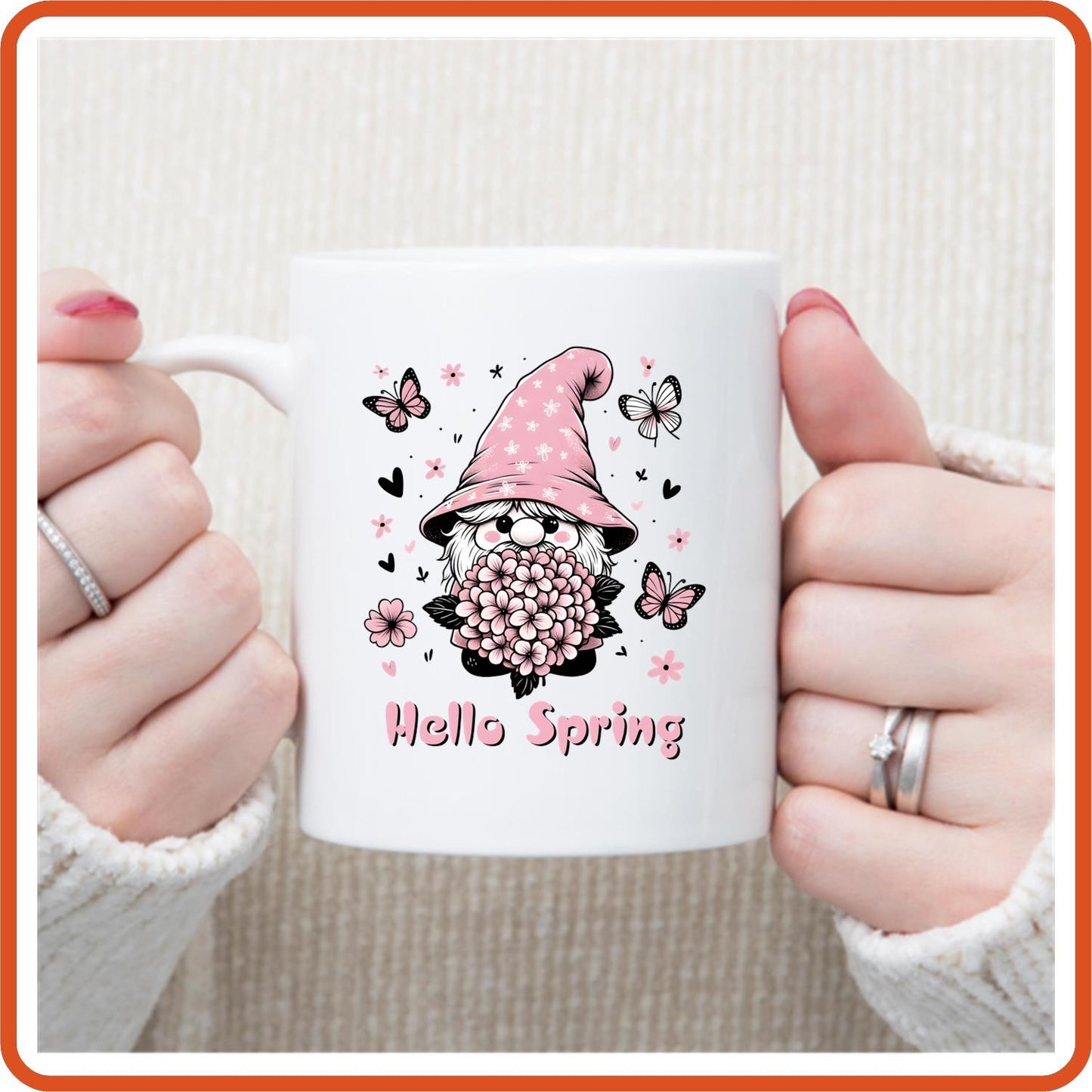 Spring Mugs - 11oz Coffee Mug | SEC Apparel | Hello Spring 2 - secapparelonline