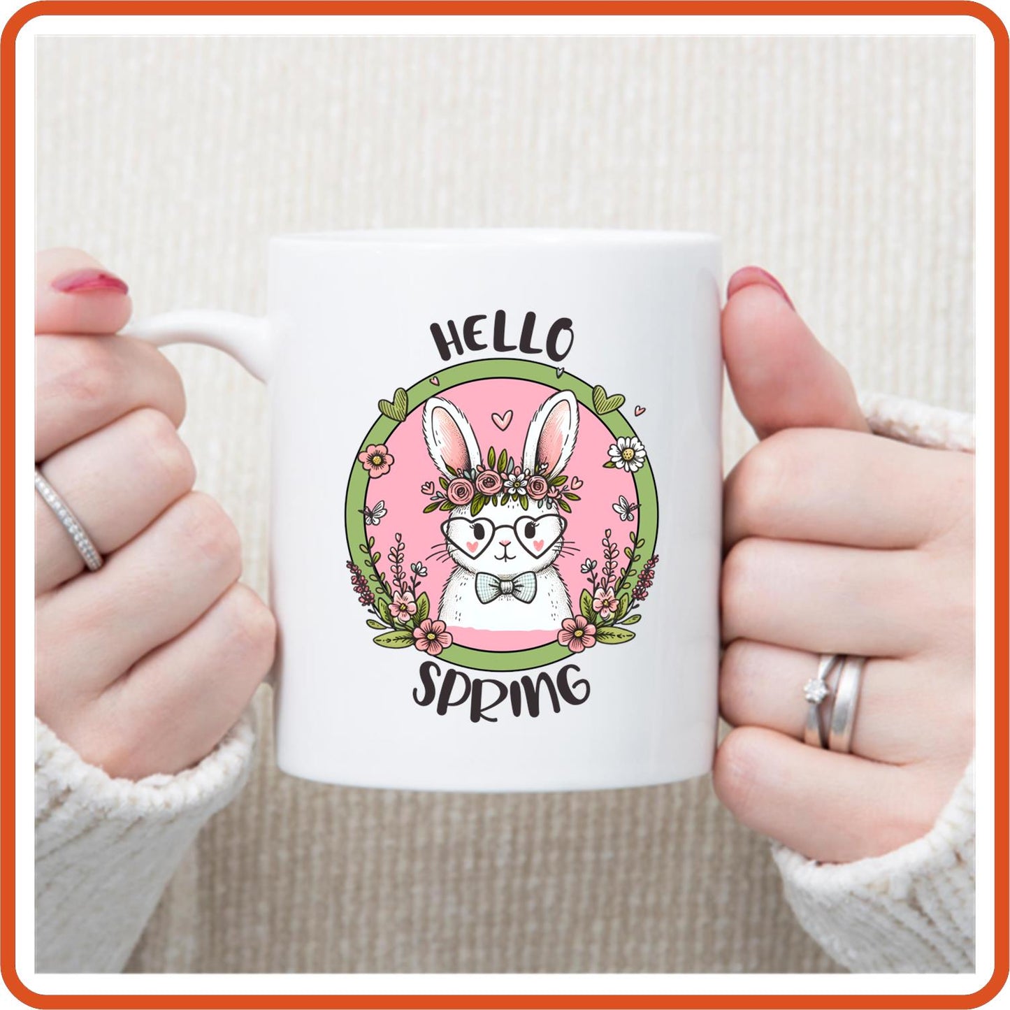 Spring Mugs - 11oz Coffee Mug | SEC Apparel | Hello Spring 7 - secapparelonline