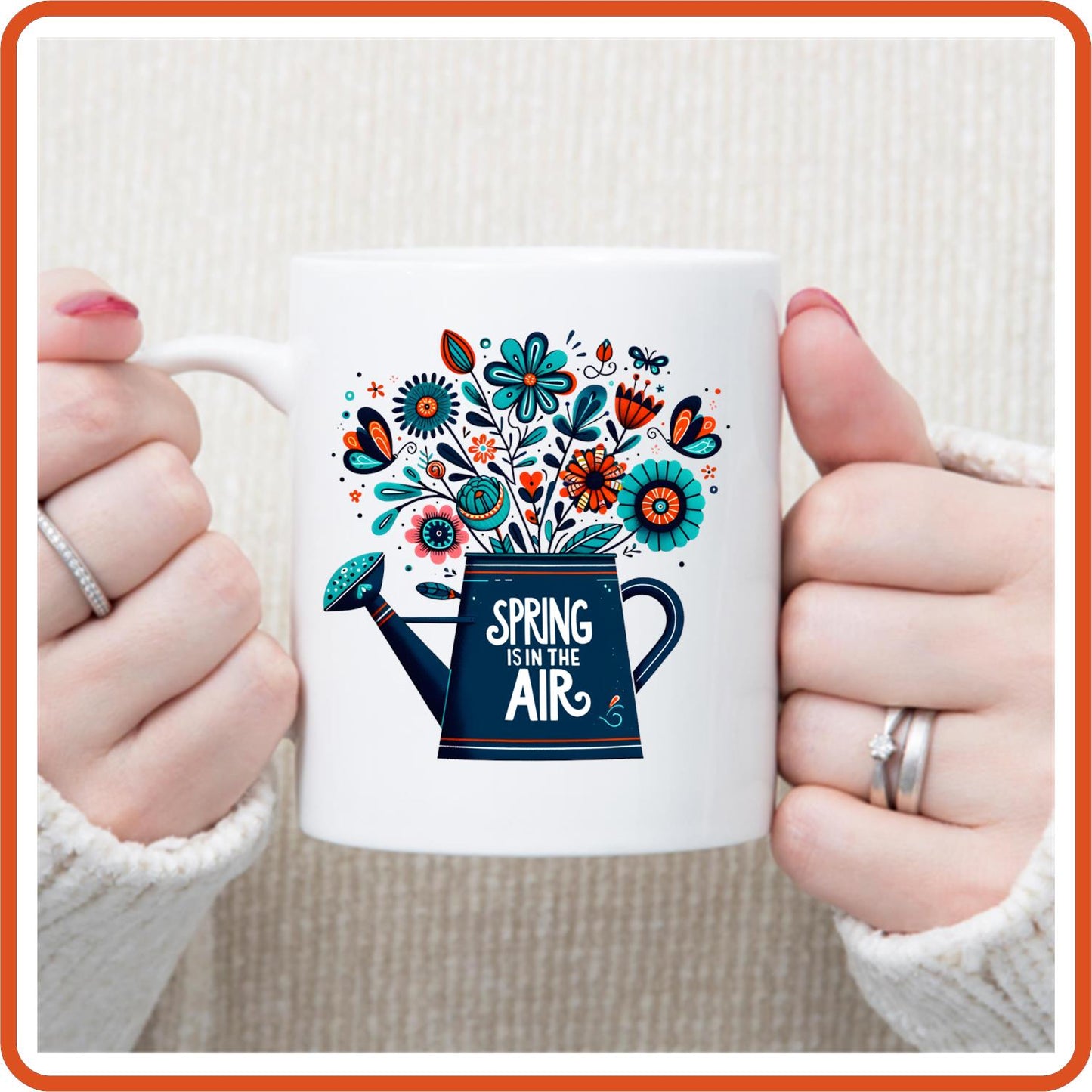 Spring Mugs - 11oz Coffee Mug | SEC Apparel | Spring Is in the Air - secapparelonline
