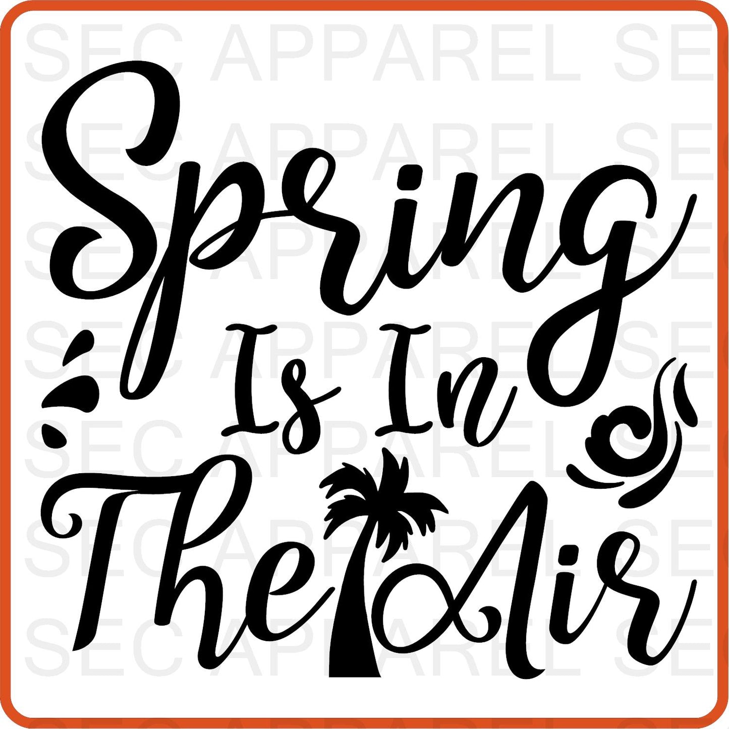 Spring Iron On Decals Patches transfers vinyl for shirts, clothing | Spring Is In the Air