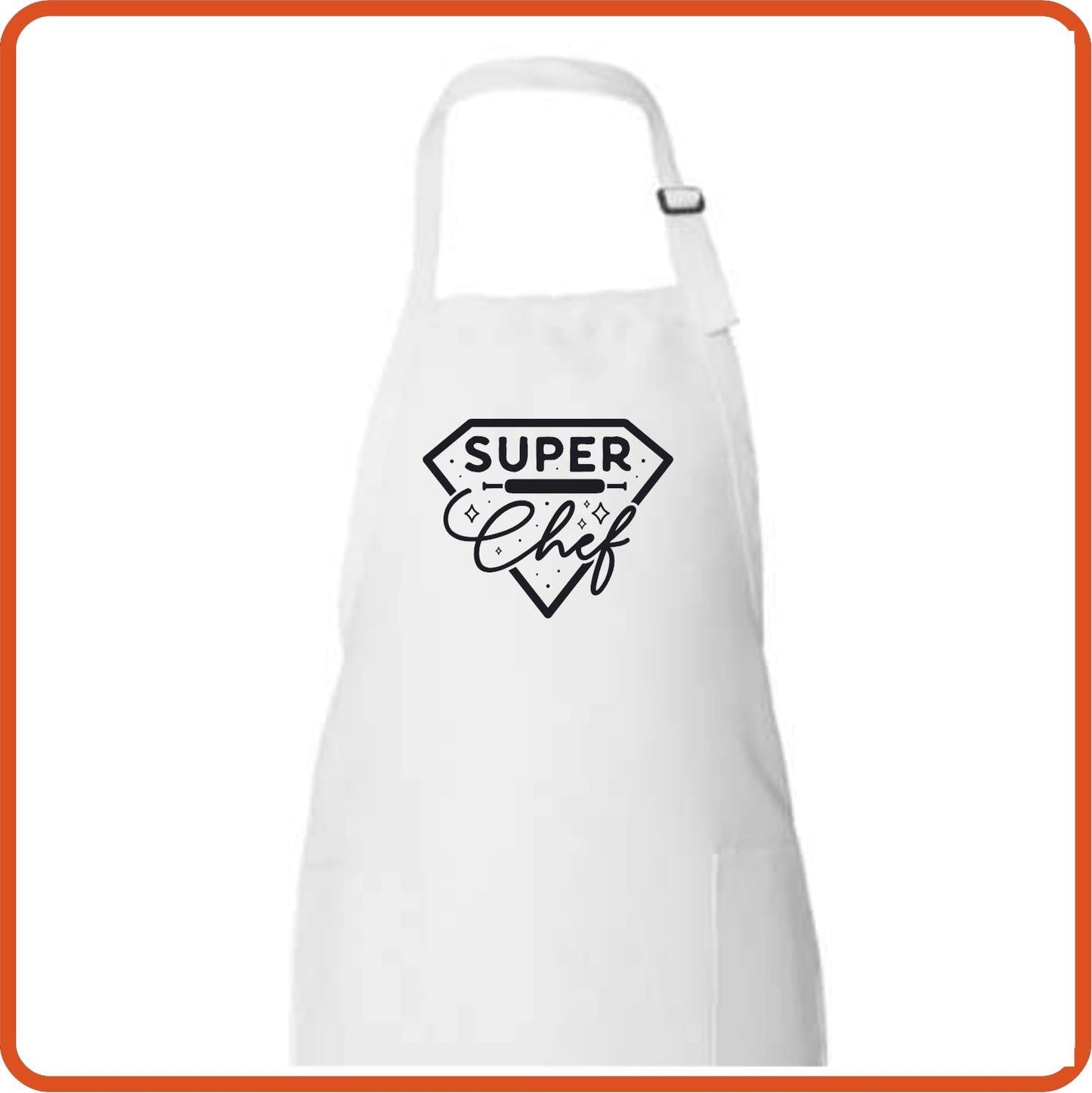 Super Chef Full Length Apron by SEC Apparel - secapparelonline