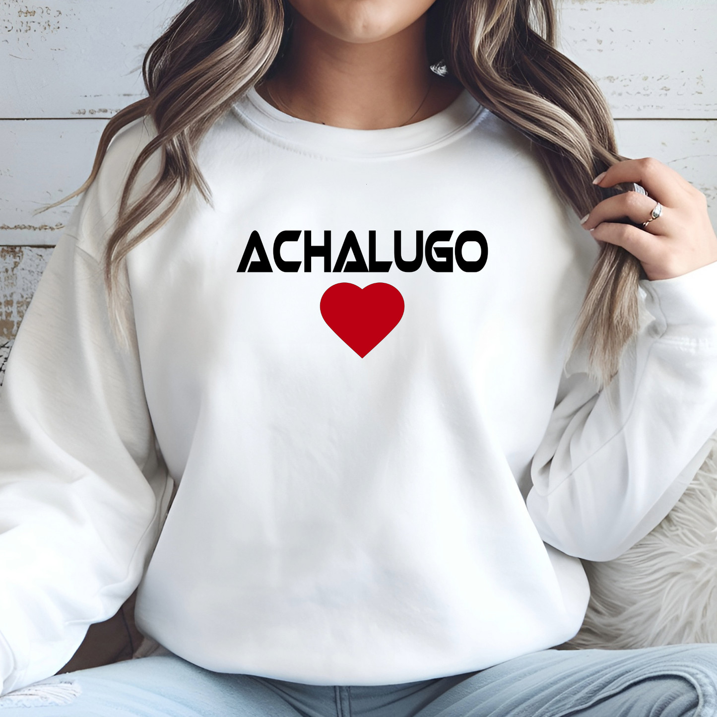 Achalugo Love Nollywood Movies Unisex Shirt & Hoodie Collection – Crew Neck, V-Neck, Sweatshirts