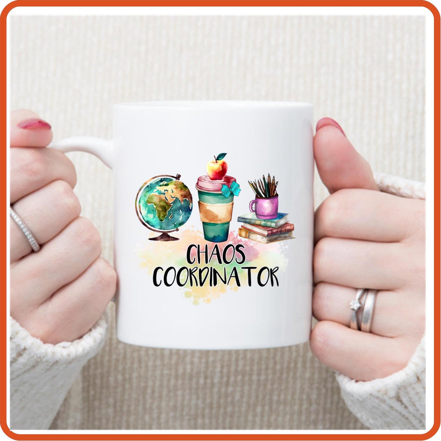 Teacher Mugs - 11oz Coffee Mug | Professional Mugs | Chaos Coordinator - secapparelonline