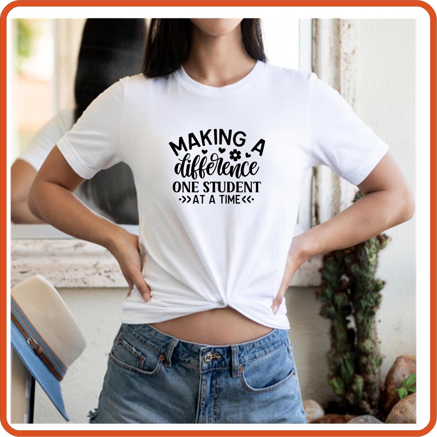 Teacher T-shirts Funny | Professional Shirts | SEC Apparel | Making a Difference One Student at a Time - secapparelonline
