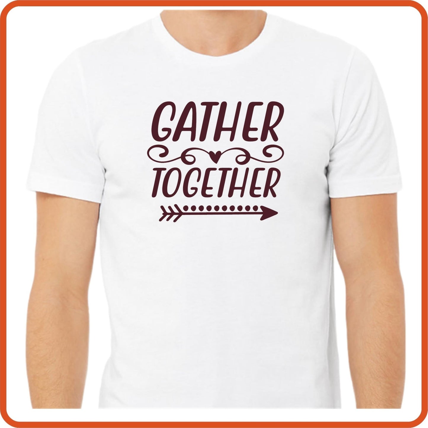 Thanksgiving Graphic T Shirts| Unisex | SEC Apparel | Gather Together - secapparelonline