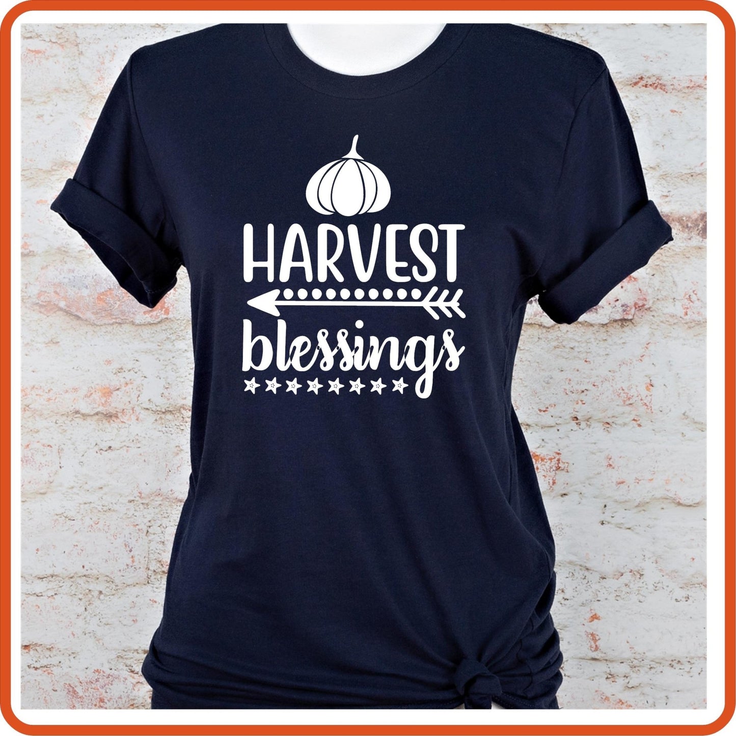 Thanksgiving Graphic T Shirts| Unisex | SEC Apparel | Harvest Blessings - secapparelonline