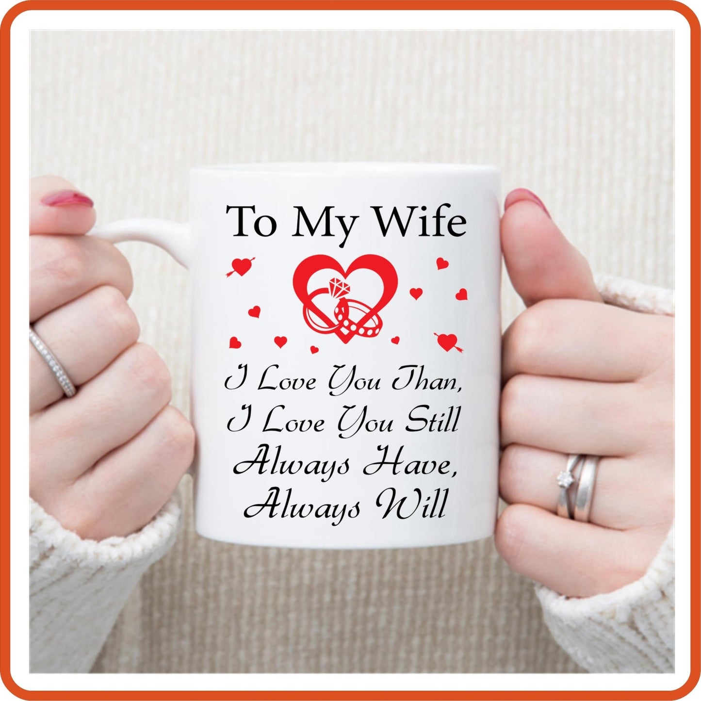 To My Wife | Wedding Mug - 11oz Mug by SEC Apparel - secapparelonline
