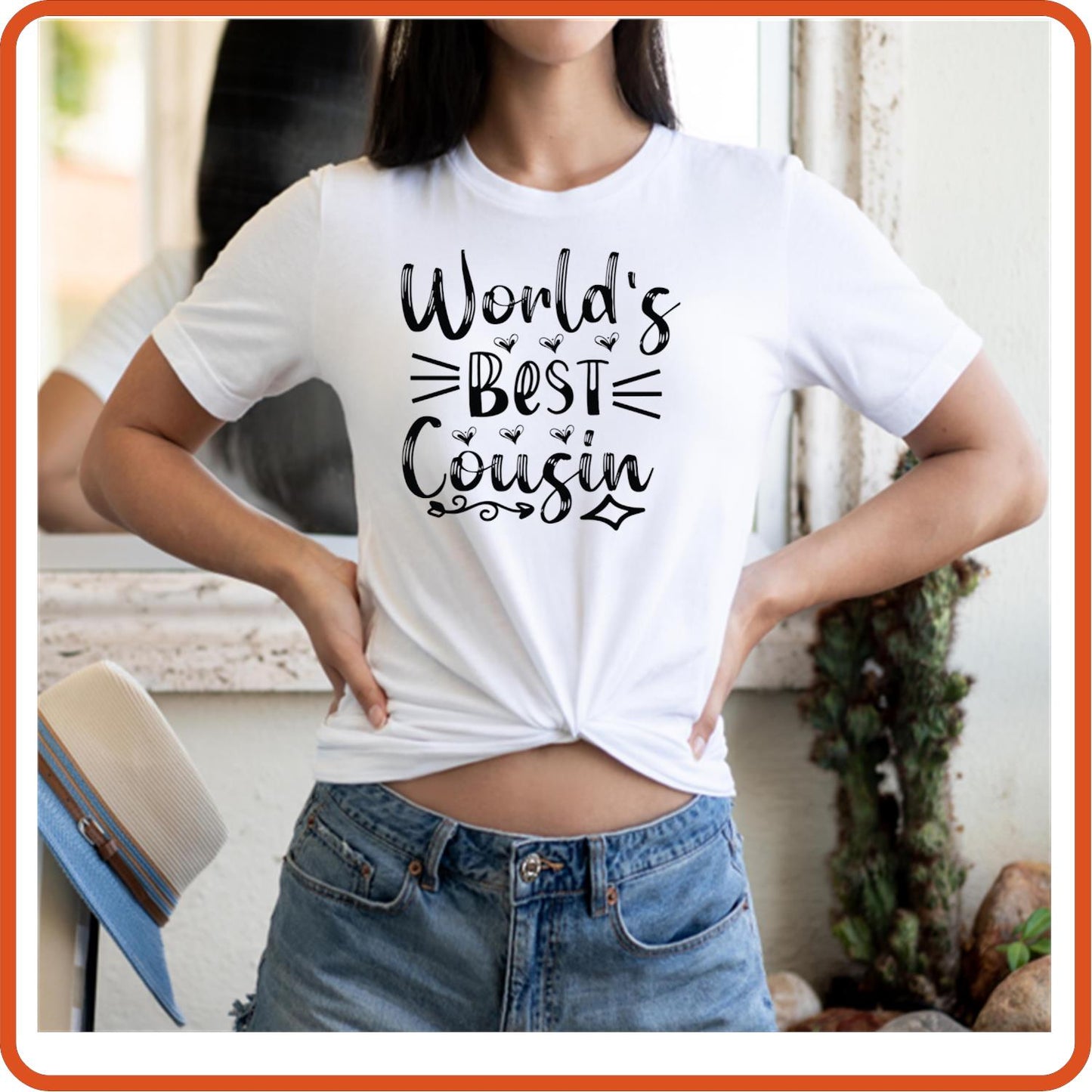 World's Best Cousin | Family Shirts | T-Shirts by SEC Apparel - secapparelonline