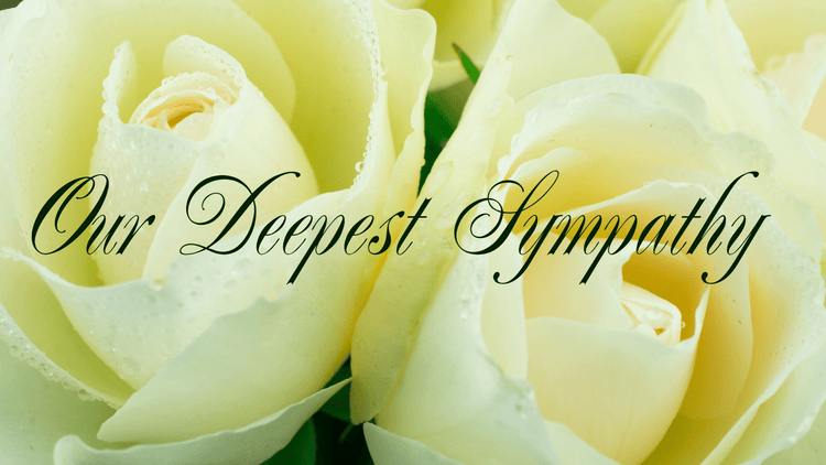 Sympathy Iron On Decals - secapparelonline