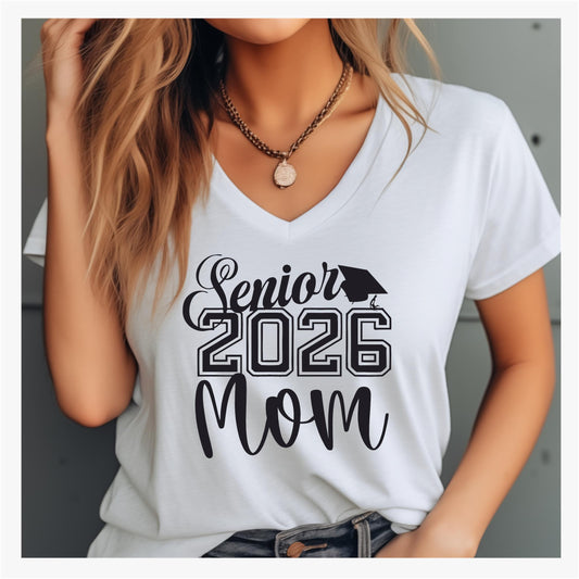 Senior Mom Shirts Class of 2026| Unisex | Graduation Shirt|