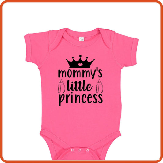 Mommy's Little Princess | New Baby Shirt Bodysuit Onesies by SEC Apparel