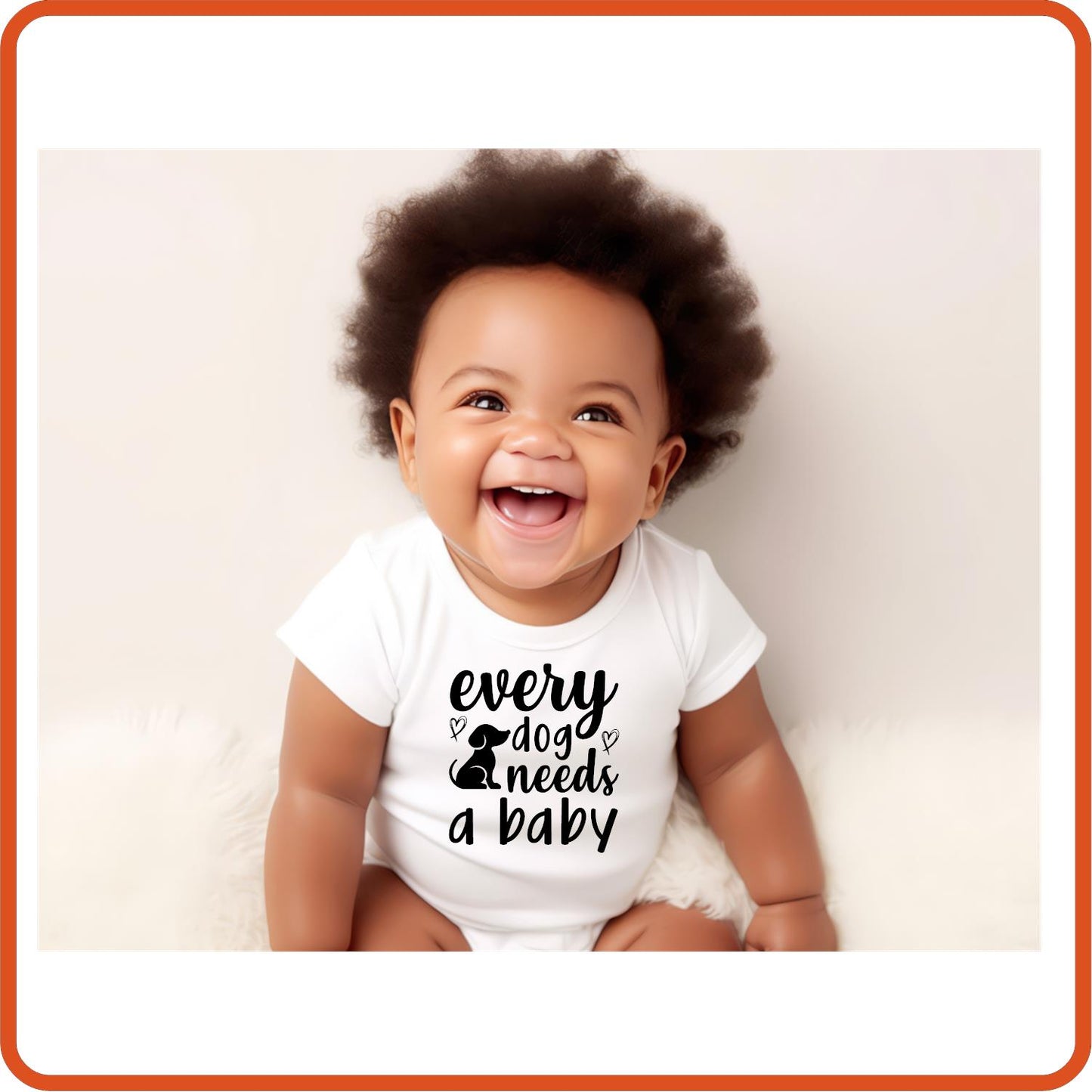 Every Dog Needs a Baby | New Baby Shirt Bodysuit Onesies by SEC Apparel