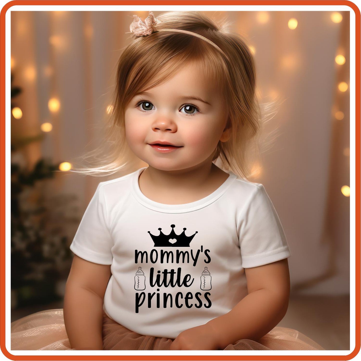 Mommy's Little Princess | New Baby Shirt Bodysuit Onesies by SEC Apparel