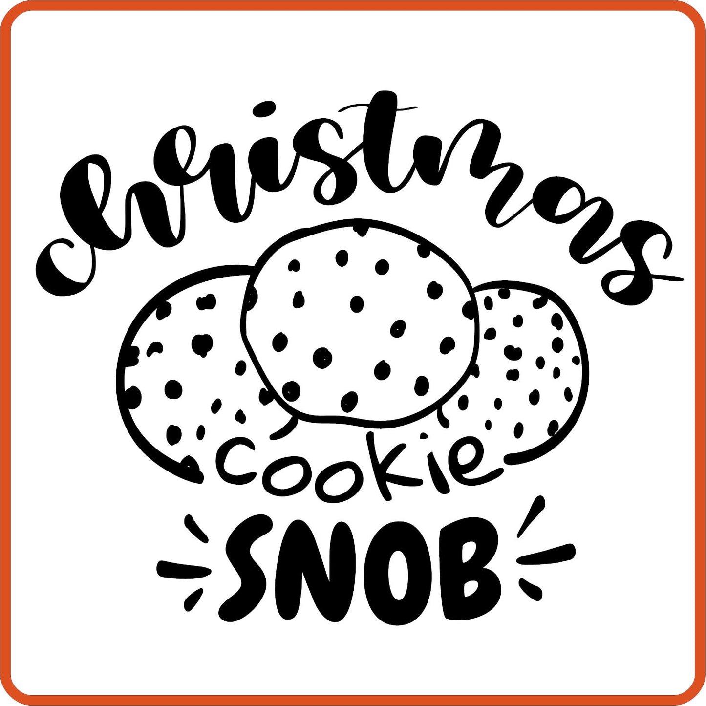 Christmas Iron On Decals Patches transfers vinyl  for shirts, clothing | SEC Apparel | Cookies